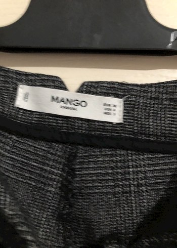 Kadın gri kumaş pantolon - Görsel 4