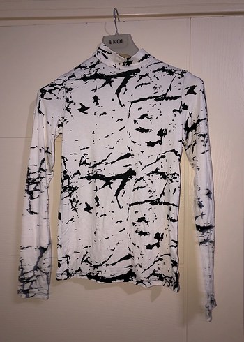 Uzun Kollu Beyaz bluz - Görsel 2