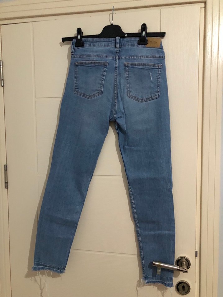 Skinny yırtık jean - Görsel 4