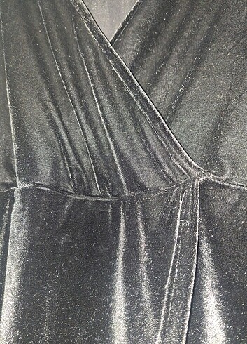 Kadife elbise - Görsel 2