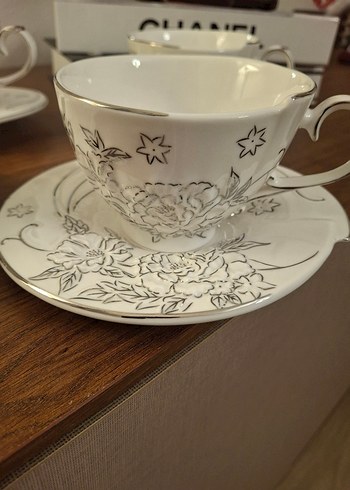 lucky art 4'lü Çay Fincanı Seti - Görsel 3