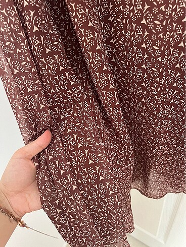 Zara Şifon kloş etek defolu s beden