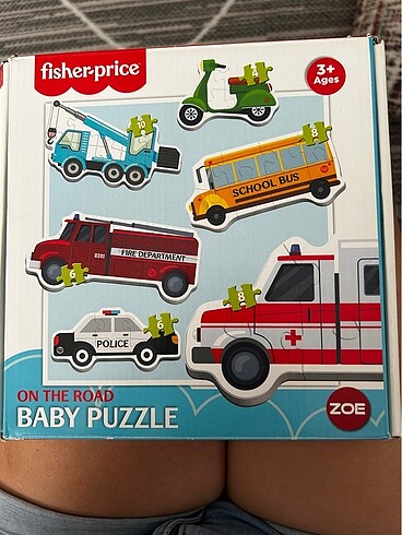  Beden Fisher price 2 adet yapboz