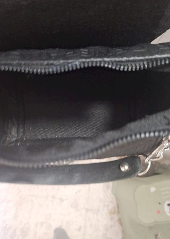 Diğer Zincir Detaylı Siyah Deri Gotik Kadın Çanta