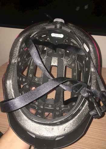 Kırmızı Siyah Biker Motosiklet Kaskı - Görsel 3