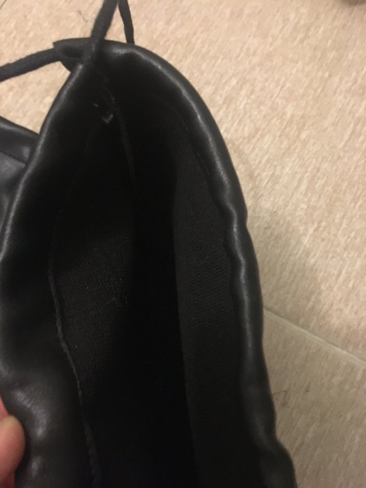 Kadın Siyah Deri Dizüstü Çizme Fermuarlı - Görsel 3