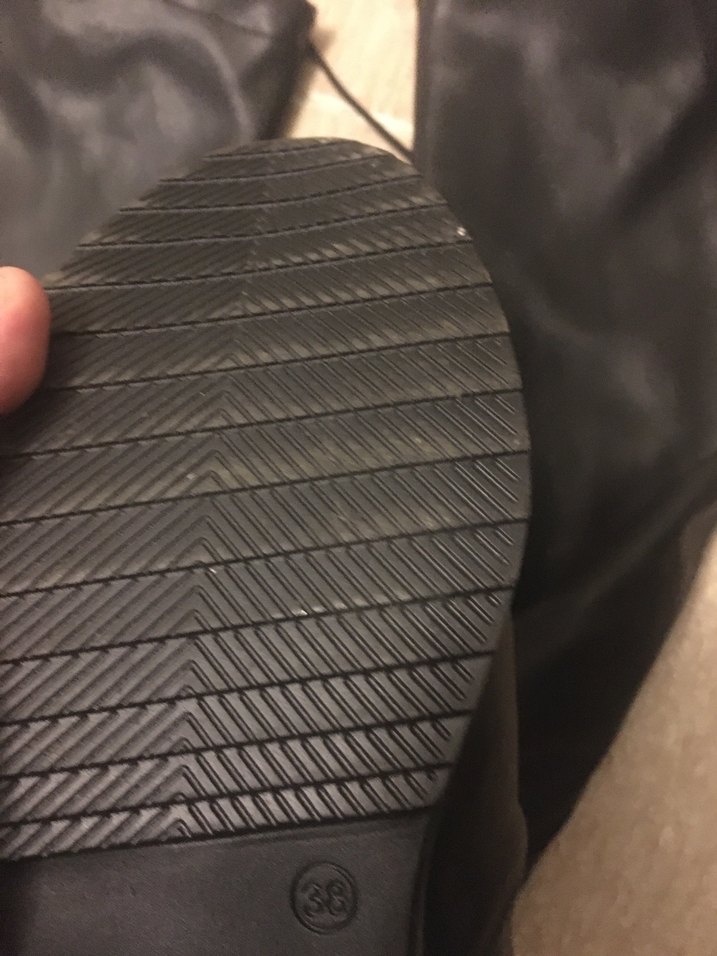 Kadın Siyah Deri Dizüstü Çizme Fermuarlı - Görsel 4