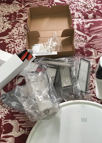 Xiaomi Beyaz ve Gri Robot Süpürge - Görsel 8