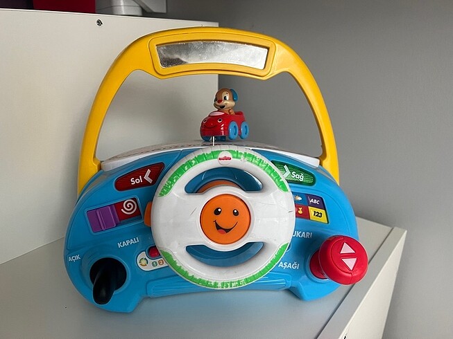 Fisher price eğitici köpekcik direksiyon