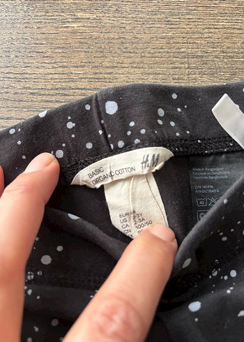 H&M Organik Pamuklu Tayt - Görsel 2