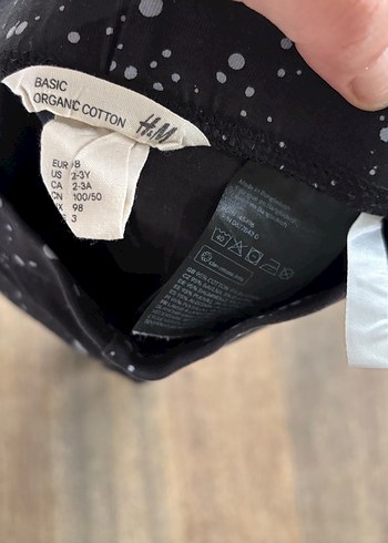H&M Organik Pamuklu Tayt - Görsel 4