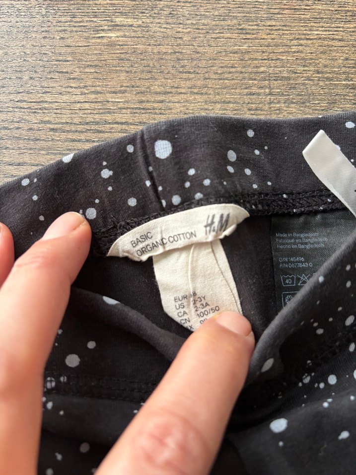 H&M Organik Pamuklu Tayt - Görsel 2