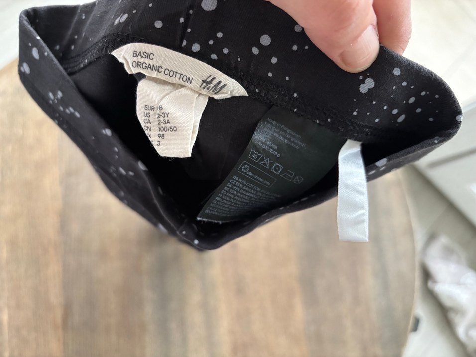 H&M Organik Pamuklu Tayt - Görsel 4