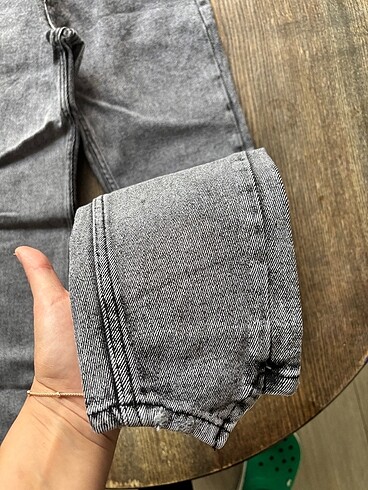Diğer Qu Style 38 Beden Kot Gri Füme Jean