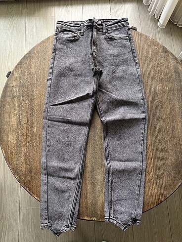 Qu Style 38 Beden Kot Gri Füme Jean