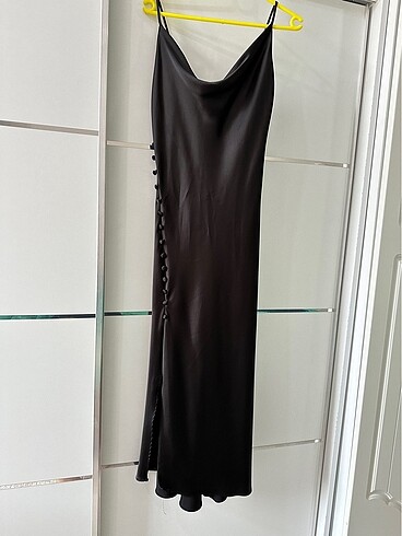Zara Zara saten elbise