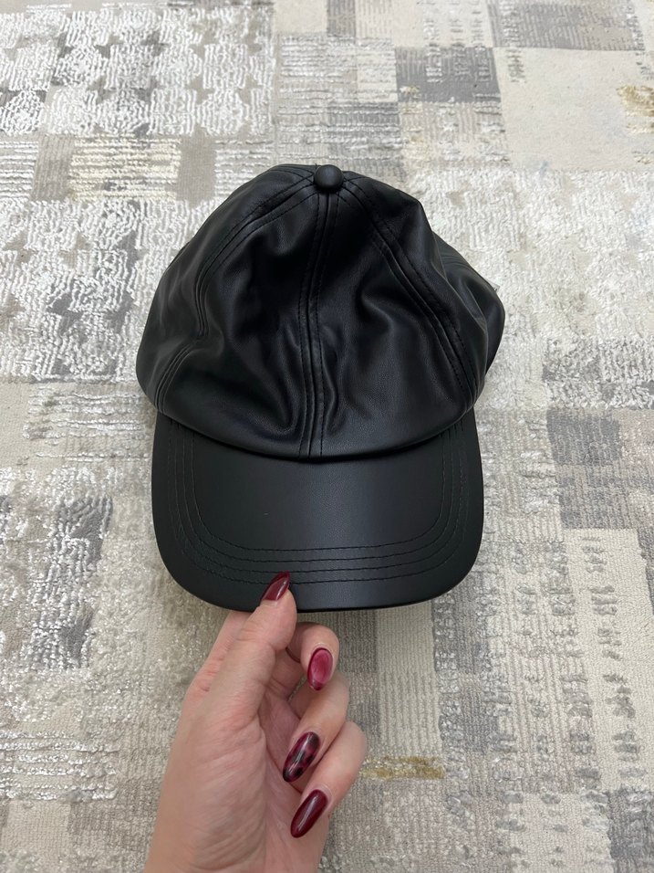 Deri Kadın Şapka - Görsel 3