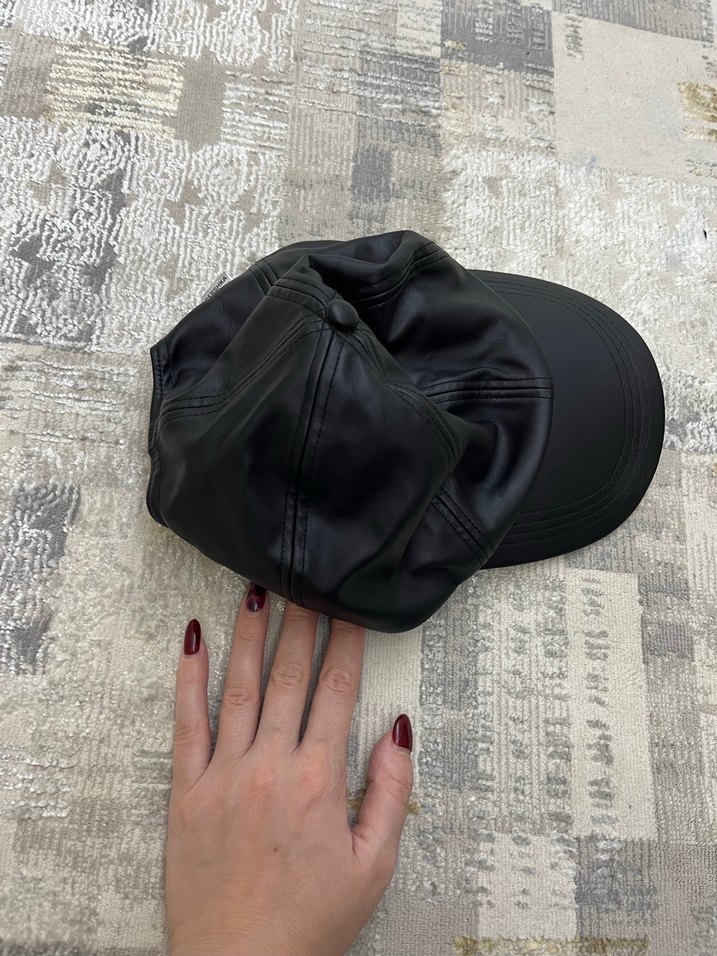 Deri Kadın Şapka - Görsel 2