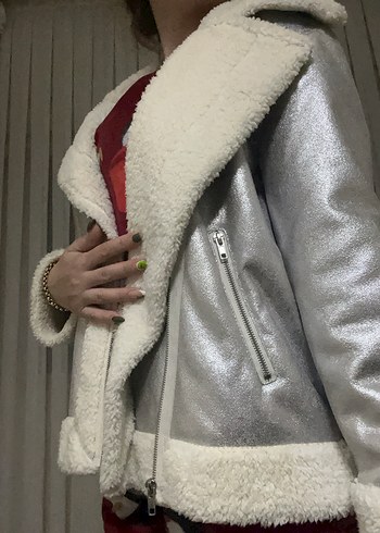 Kürklü Mont - Görsel 7