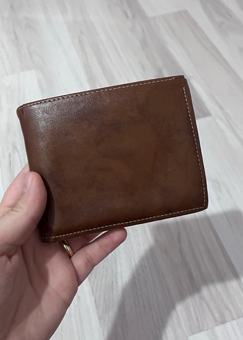 Kahverengi Minimalist Erkek Cüzdanı - Görsel 2