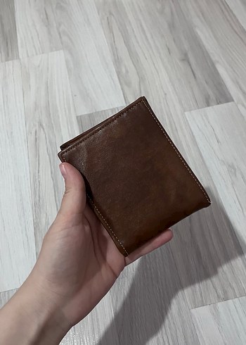 Kahverengi Minimalist Erkek Cüzdanı - Görsel 3