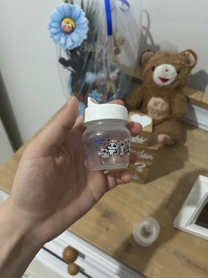 Beyaz Bebek Biberonu - Görsel 3