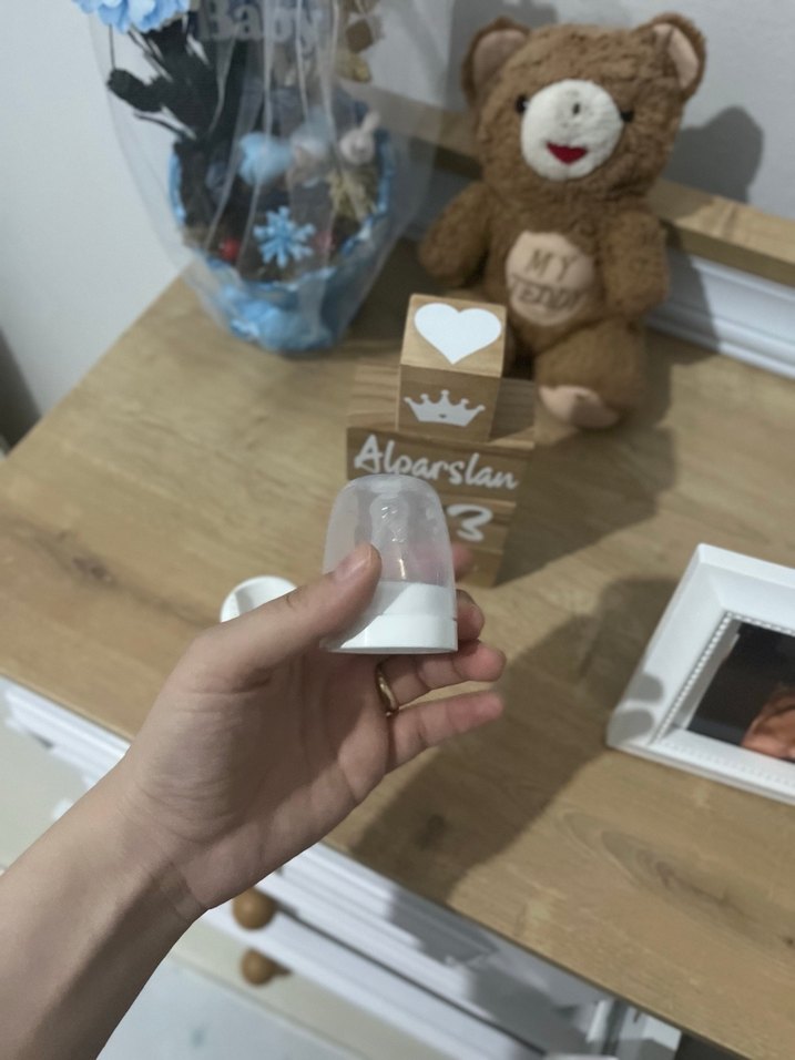 Beyaz Bebek Biberonu - Görsel 4