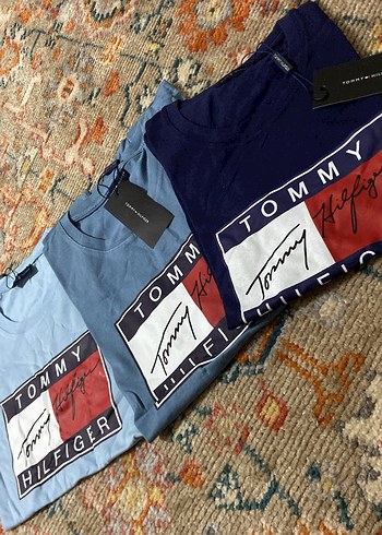 m Beden Tommy Hilfiger Baskılı Tshirt