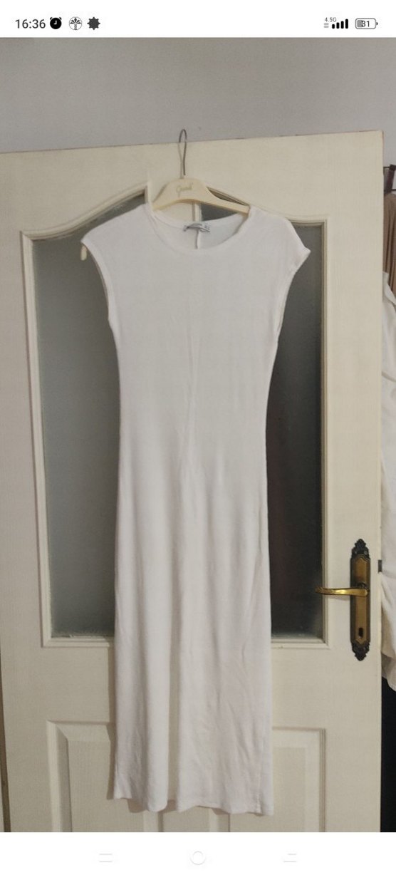 Stradivarius midi elbise — görsel 3/6