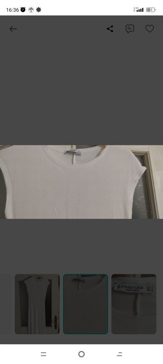 Stradivarius midi elbise — görsel 4/6
