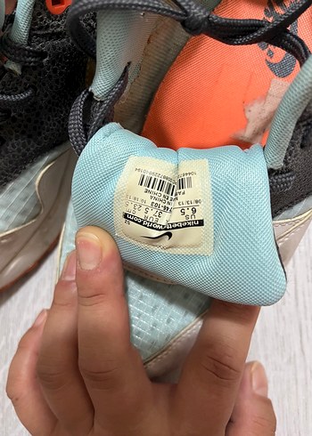 Nike Gri Nike Kadın Spor Ayakkabı Velcro