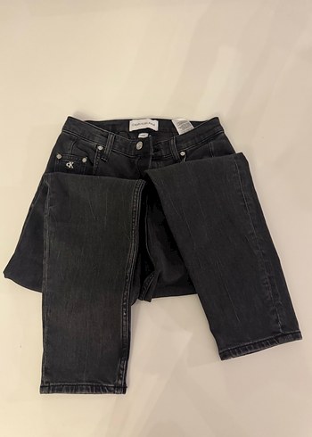 26 Beden siyah Renk Calvin Klein Siyah Kadın Denim Jean