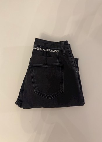 Calvin Klein Siyah Kadın Denim Jean