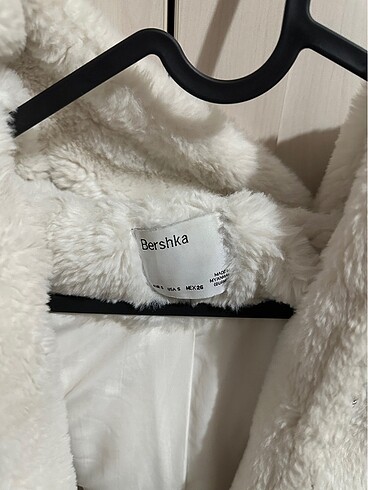 Peluş kapüşonlu kürk - Görsel 3