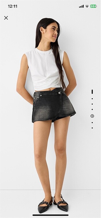 Bershka şort etek