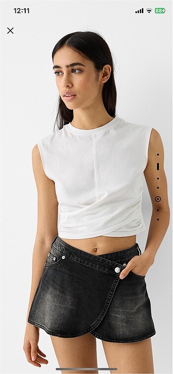 Bershka Bershka şort etek