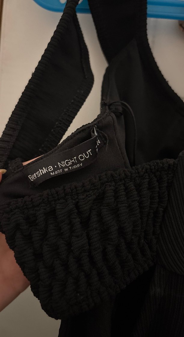 Tokalı Siyah Strappy Kadın Mayo - Görsel 4