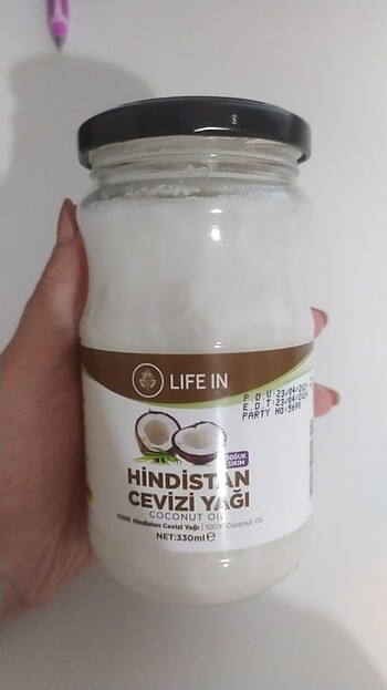 Hindistan Cevizi yağı 