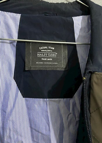 Düğmeli Lacivert Erkek Midi Ceket - Görsel 3