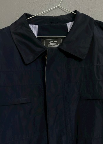 Düğmeli Lacivert Erkek Midi Ceket - Görsel 2