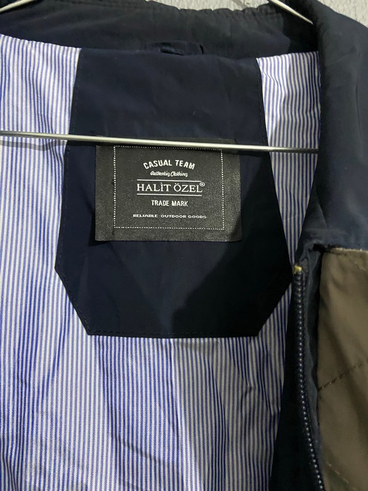 Düğmeli Lacivert Erkek Midi Ceket - Görsel 3