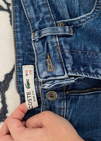 Erkek Mavi Regular Fit Denim Pantolon - Görsel 4