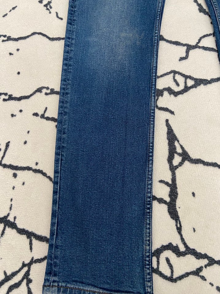 Erkek Mavi Regular Fit Denim Pantolon - Görsel 2