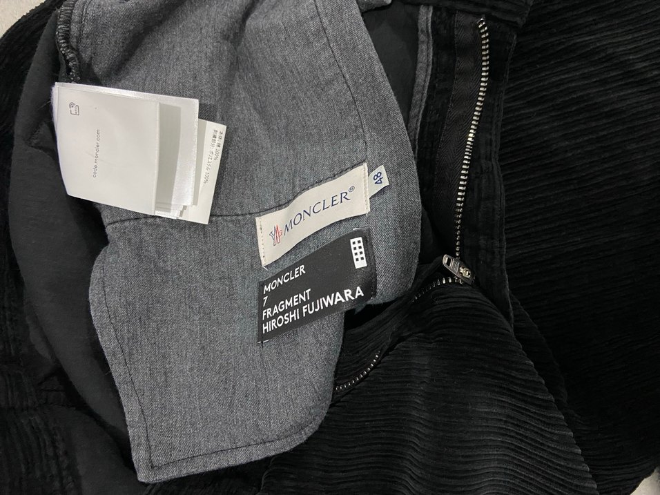 Erkek Siyah Piliseli Bol Kesim Denim Pantolon - Görsel 5