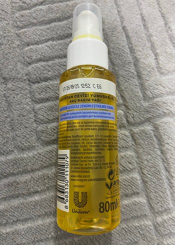 Elidor Hindistan Cevizi Saç Bakım Yağı - Görsel 2