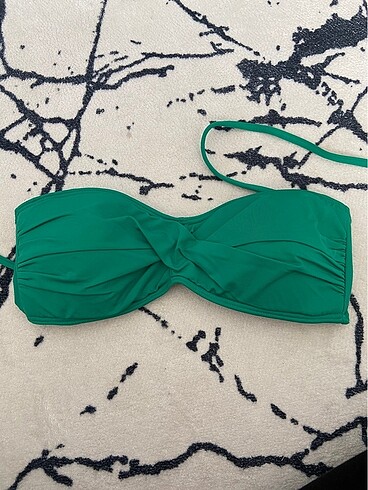 38 Beden yeşil Renk Bikini üstü