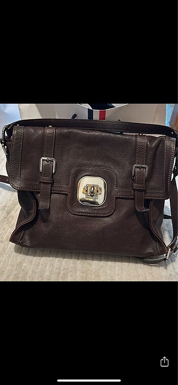 Orjinal Longchamp Deri Çanta