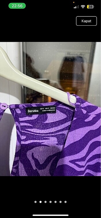 s Beden bershka elbise
