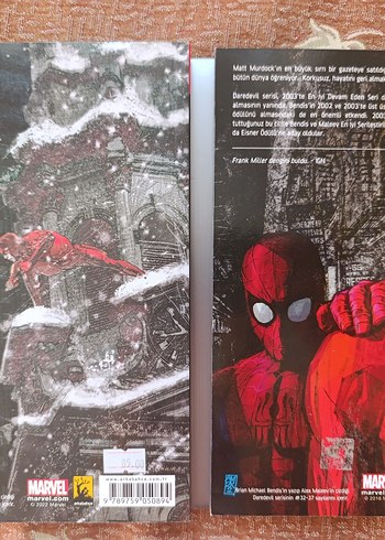  Daredevil Marvel Çizgi Roman Seti
