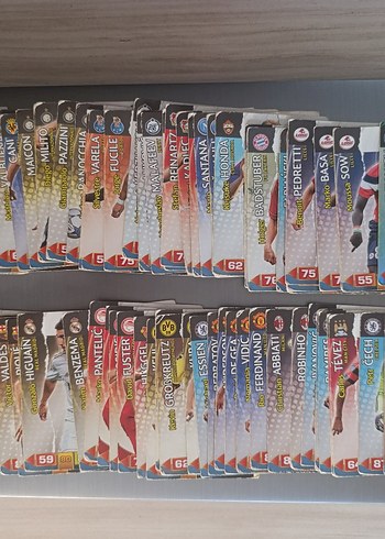 panini şampiyonlar ligi 2011 futbol kartları